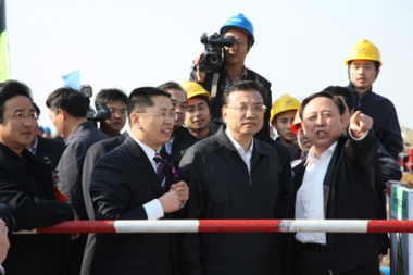 Li Keqiang at Fuqing inauguration (CNNC)
